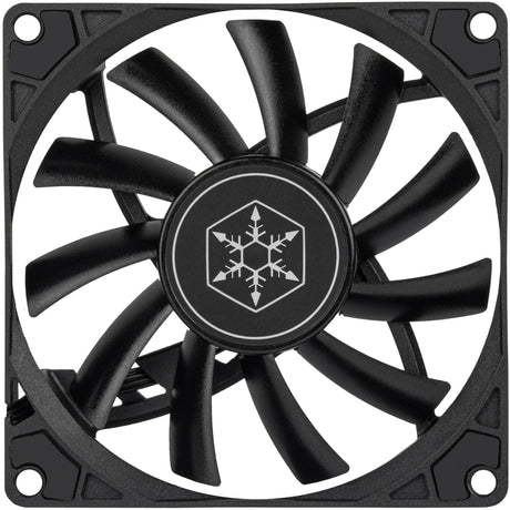 Silverstone air slimmer 90 ventilador para caja (negro, 92 x 92 x 15 mm, pwm)