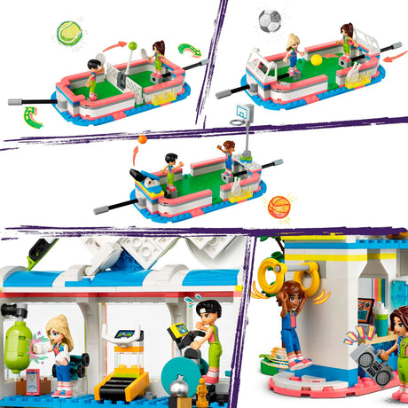Lego friends - juguete de construcción de polideportivo (41744)