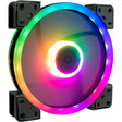 Inter-tech argus rs-141 rgb ventilador de caja (negro, 140 x 140 x 25 mm, pwm)