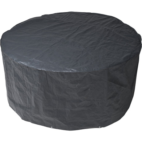 Funda para muebles de jardín Nature para mesa redonda y funda para silla (gris, 6030601)