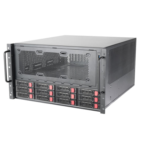 Silverstone rm61-312, rack, caja para servidores (negro | 6u)