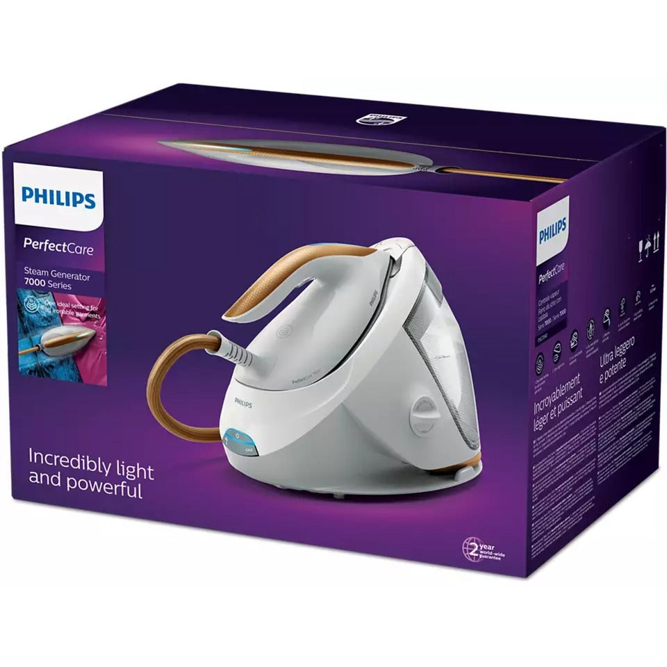 Philips perfectcare 7000 series psg7040 Estación de planchado a vapor 10 (oro blanco)
