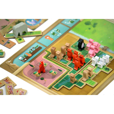Juego de mesa White Goblin Games New York Zoo (holandés, 1 - 5 jugadores, 30 minutos, a partir de 10 años)