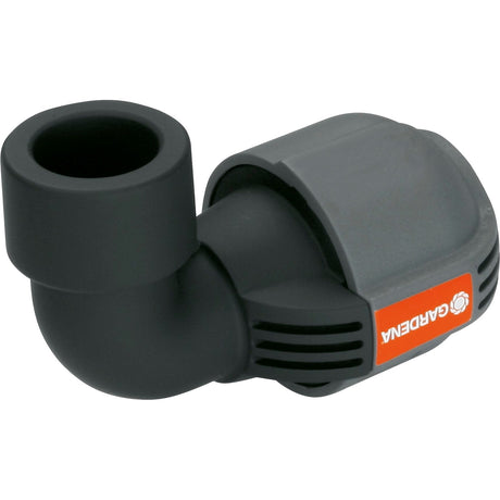 Aspersor Gardena pieza en L 25 mm x 3 4 conexión de rosca hembra (negro, 2784-20)