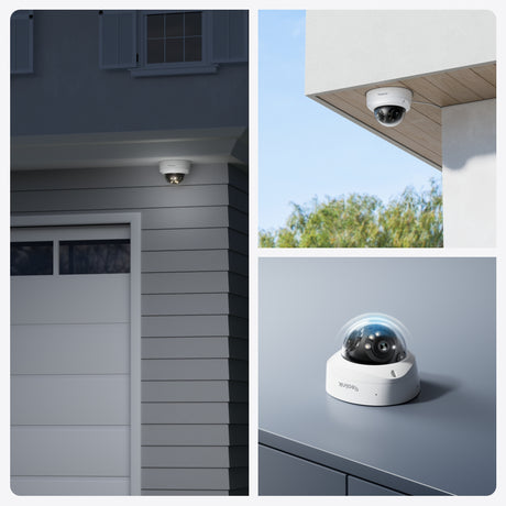 Cámara de seguridad reolink p737-a (blanca, 4k uhd, 8mp, poe)