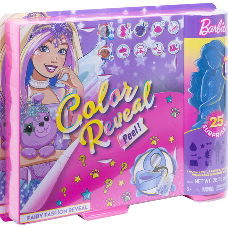 Barbie color revela - muñeca hada de moda de fantasía