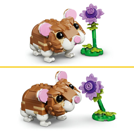Lego ® creador 3 en 1 lindo hámster con flor - 31376