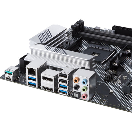 Placa base Asus Prime B550-Plus Socket AM4 (negro plateado, RAID, GB-LAN, Sonido, ATX)