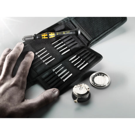 Wera kraftform kompakt micro-set esd juego de 20 puntas (20 piezas)