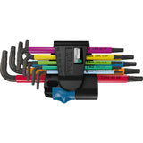 Wera 967 9 tx juego de llaves hexagonales de 9 piezas - torx - t8-40