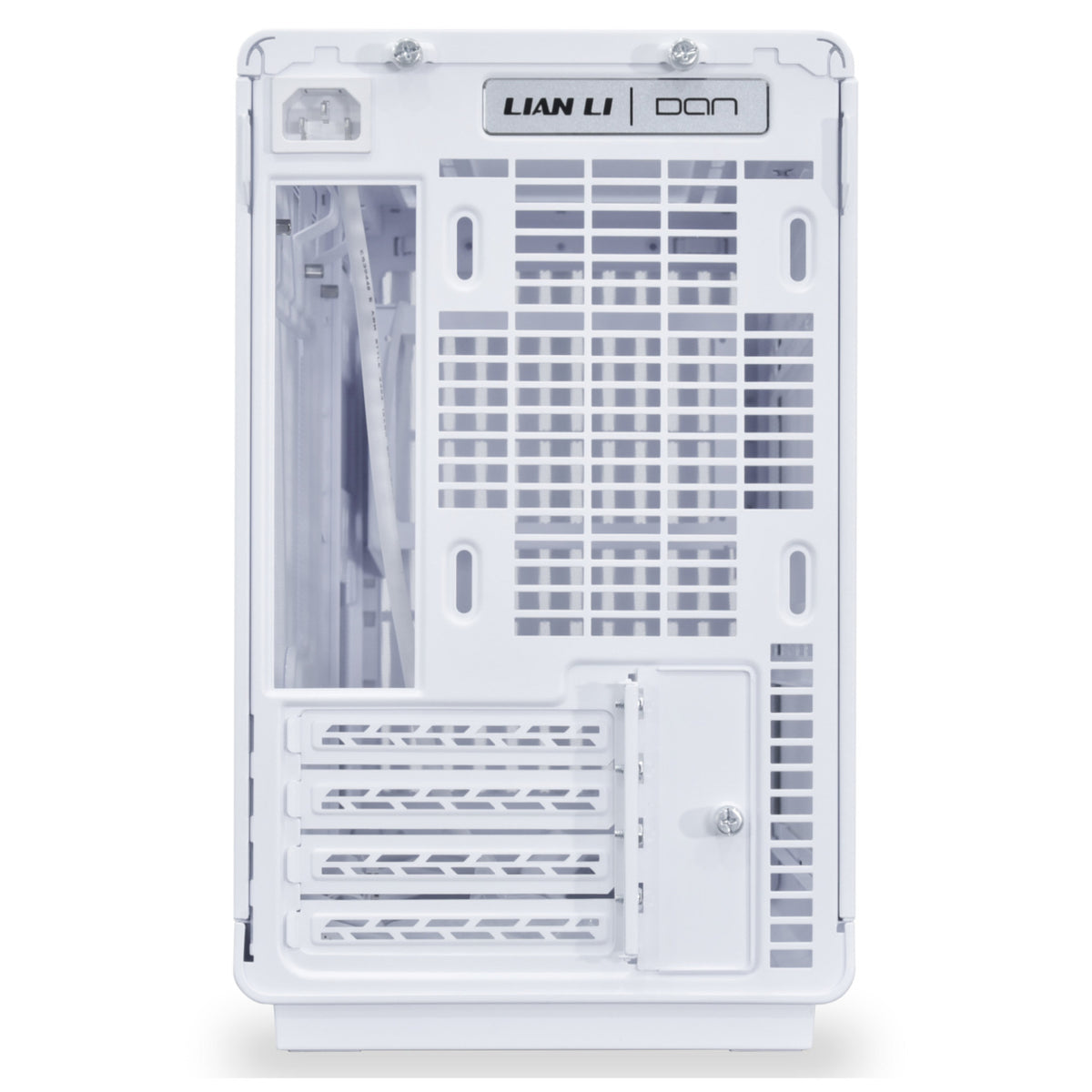 Carcasa midi tower Lian li a3-matx blanca (edición madera) (color madera blanca | 2x USB-A | 1x USB-C | vidrio templado)