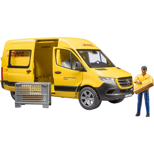 Bruder MB Sprinter DHL con conductor modelo de vehículo (02671)