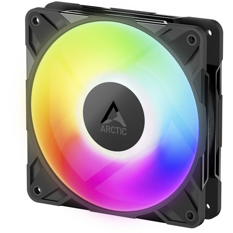 Ventilador de caja Arctic p12 pro a-rgb (negro, 120 x 120 x 25 mm, pwm)