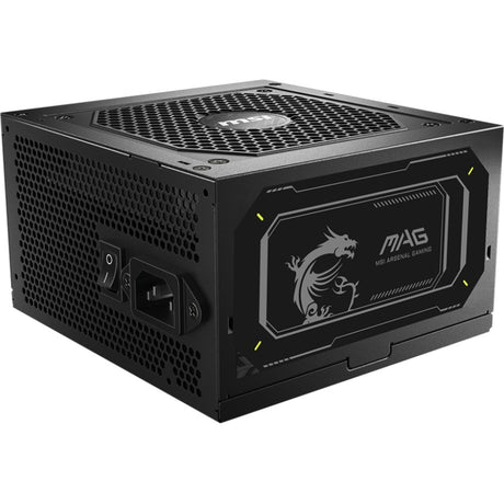 MSI Mag A850GL PCIe5 II Fuente de alimentación modular de 850 vatios (negro, 1x 12V-2x6, 4x PCIe)