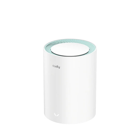 Enrutador de malla con sistema Wi-Fi de malla gigabit Cudy ac1200 (paquete de 1) (blanco)