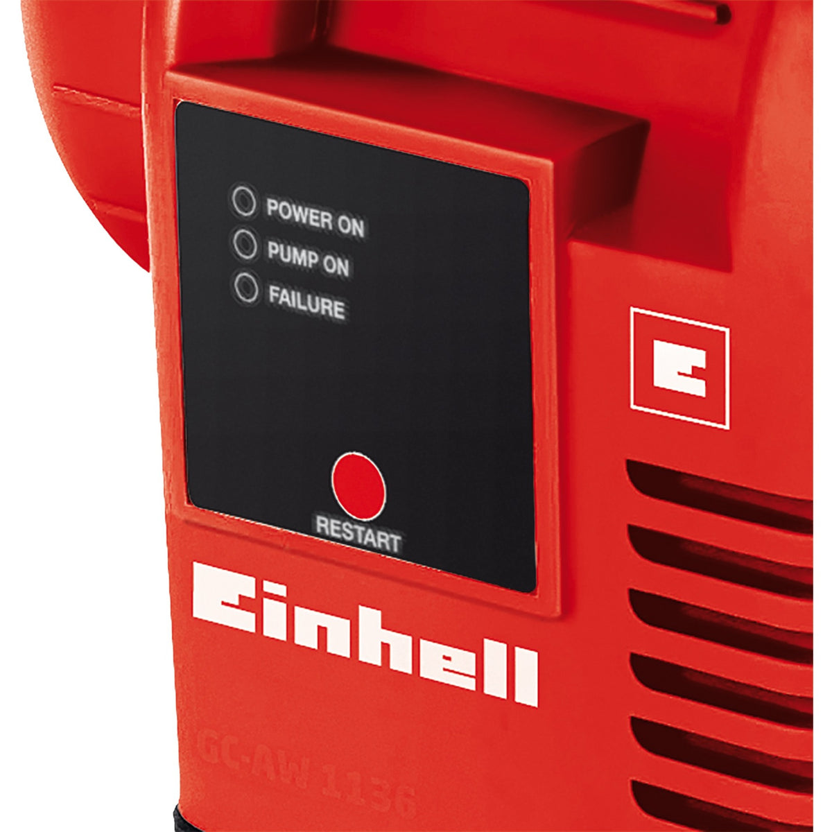 Dispensador de agua doméstica Einhell GC-AW 9036 bomba (rojo negro)