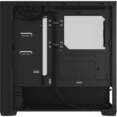 Fractal design pop silent black tg carcasa de torre midi con tinte transparente (negro | 2x USB-A | vidrio templado)