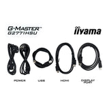 Monitor gaming Iiyama G-Master Red Eagle G2771HSU-B1 27 (negro, 2x HDMI, DisplayPort, USB-A, USB-C, 240 Hz)