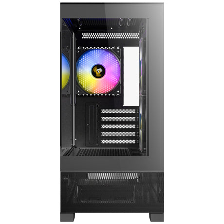 Carcasa mini torre Antec cx500m rgb (negro | 3x usb-a | vidrio templado)