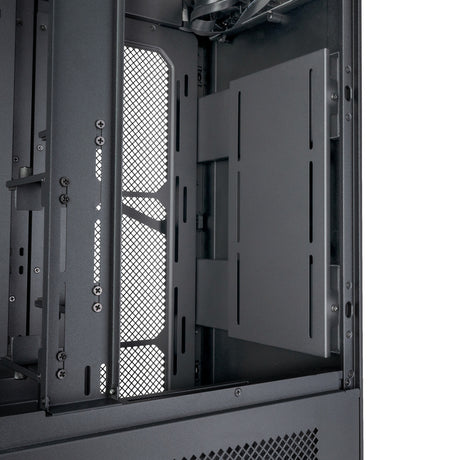 Carcasa de torre grande Silverstone alta t1 (negro | 2x USB-A | 2x USB-C)