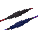 Cable aviador enrollado premium Keychron, cable en ángulo (lila, 1,08 metros)