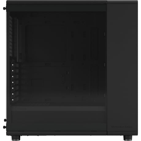 Fractal design north - carcasa de torre midi edición impulso (color madera negra | 2x USB-A | 1x USB-C | vidrio templado)
