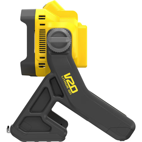 Lámpara de trabajo Stanley fatmax v20 18v (amarillo negro, batería y cargador no incluidos)