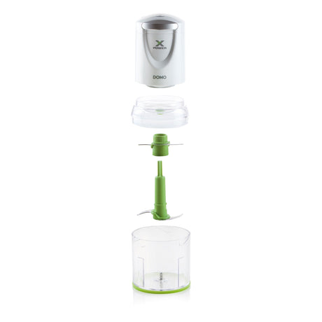 Picadora Domo mini-chopper 'x power' do9192mc (blanco verde)