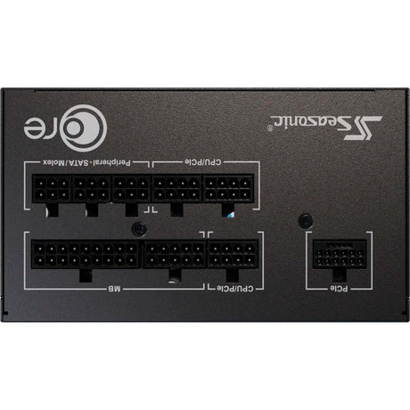 Fuente de alimentación modular Seasonic core gx-750-v2 atx3.1 de 750 vatios (negro, 1x 12v-2x6, 2x pcie)
