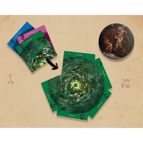 Juego de mesa European Player Network Gates of Delirium (inglés, 2 - 4 jugadores, 45 minutos, a partir de 14 años)