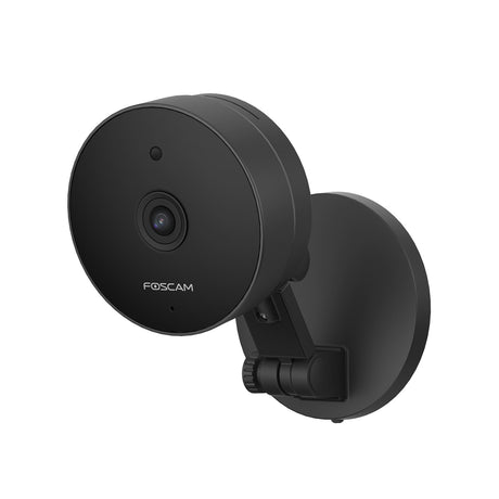 Cámara de seguridad foscam c5m (negra, 3k, 5mp, wi-fi de doble banda)