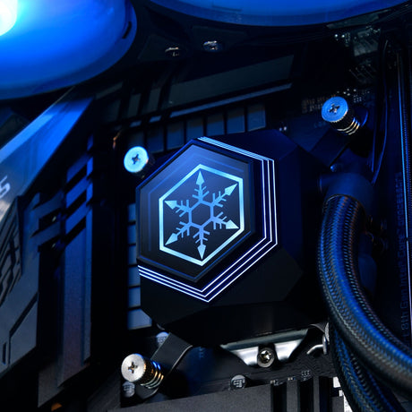 Silverstone sst-pf360-argb-v2 refrigeración por agua (negro, incluido controlador rgb)