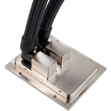 Silverstone xe420 refrigeración por agua (plata negra)