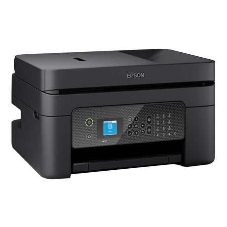 Impresora de inyección de tinta todo en uno Epson Workforce wf-2930dwf con función de fax (negro, escaneo, copia, fax, Wi-Fi)