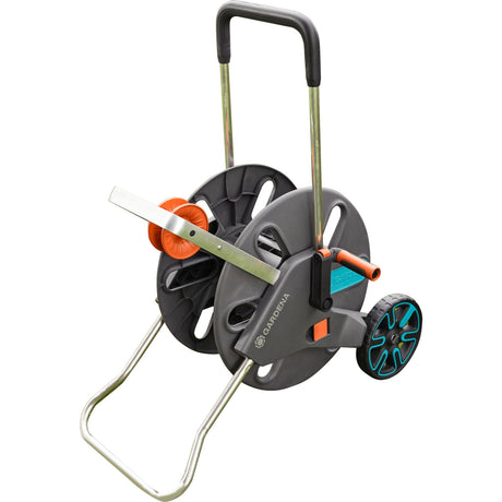 Carro para manguera Gardena aquaroll l easy (gris naranja, 18520-20)