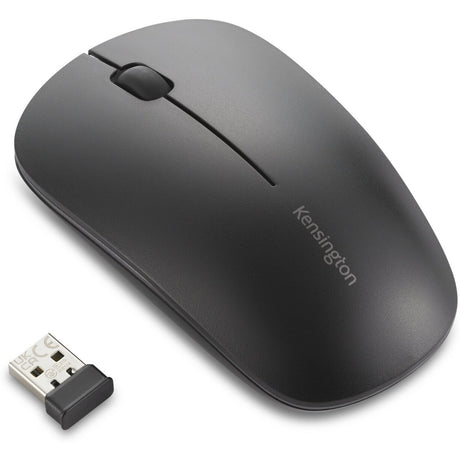Ratón recargable Kensington my230 eq - inalámbrico - tamaño mediano (negro, bluetooth, 2,4 ghz)