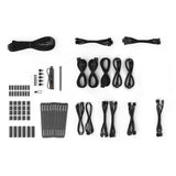 ¡Tranquilizarse! fuente de alimentación modular dark power pro 13 de 1600 vatios (negro, 2x 12v-2x6, 6x pcie)
