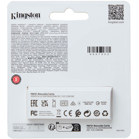Memoria USB Kingston Data Traveler Exodia S 64 GB (negro, DTXS 64 GB)