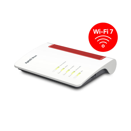 ¡Fritz! enrutador internacional box 4630 edition (blanco rojo, wi-fi de malla, 2,5 gbit s)