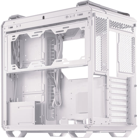 Carcasa torre midi asus tuf gaming gt502 (blanca | 2x usb-a | 1x usb-c | vidrio templado)