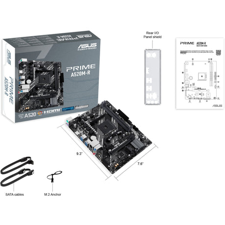 Placa base Asus Prime A520M-R Socket AM4 (RAID, GB-LAN, Sonido, µATX)