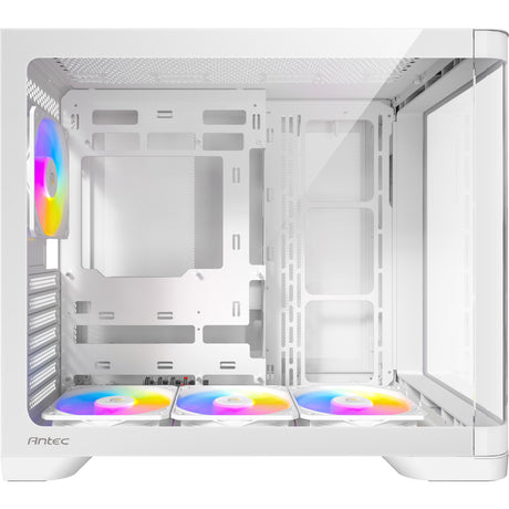 Carcasa torre midi Antec c5 curve argb (blanco | 2x USB-A | 1x USB-C | vidrio templado)