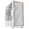 Carcasa de torre midi Antec flux (blanca | 2x USB-A | 1x USB-C | vidrio templado)