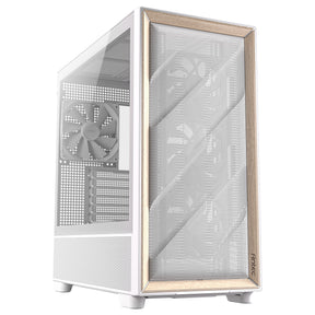 Carcasa de torre midi Antec flux (blanca | 2x USB-A | 1x USB-C | vidrio templado)