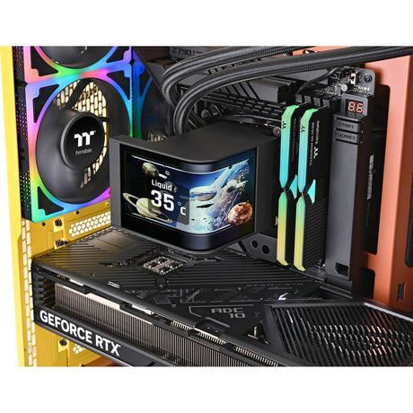 Thermaltake Magcurve 360 Ultra Arbb Sync AIO Enfriador líquido Refrigeración por agua (negro)
