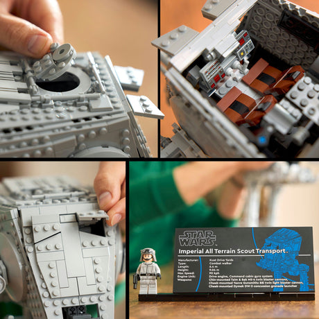 Kit de construcción Lego Star Wars At-St Walker para adultos - 75417