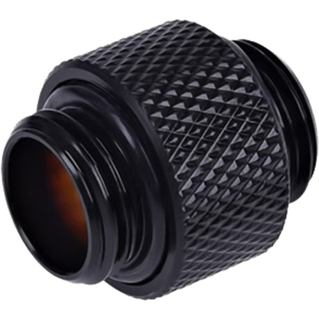 Alphacool hf doble tetina g1 4 rosca macho a g1 4 rosca macho 10 mm recambio (negro)