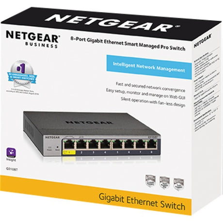 Conmutador Netgear gs108t v3 (al por menor)