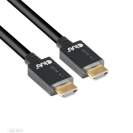 Cable Club 3D de ultra alta velocidad HDMI 2.1 certificado macho-macho (negro, 2 metros, 4K 120Hz, 8K 60Hz, 48Gbps)