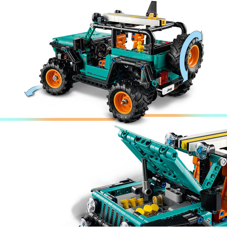 Lego Technic 42227 Vehículo todo terreno Jeep Wrangler Rubicon